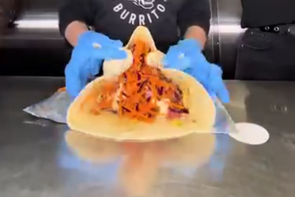 Rolling a Burrito Blindfolded